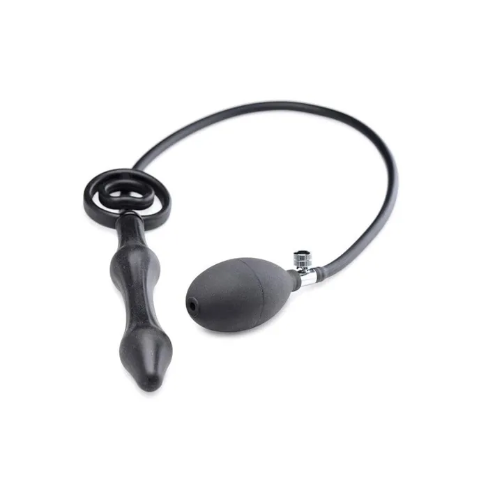 Male Sex Toys Master Series Master Series Devils Rattle Inflatable Anal Plug With Cock Ring Male Sex Toys Master Series Master Series Devils Rattle Inflatable Anal Plug With Cock Ring