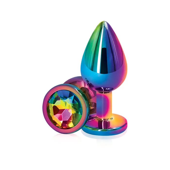 nsnovelties Anal Rear Assets Multicolor Medium Rainbow