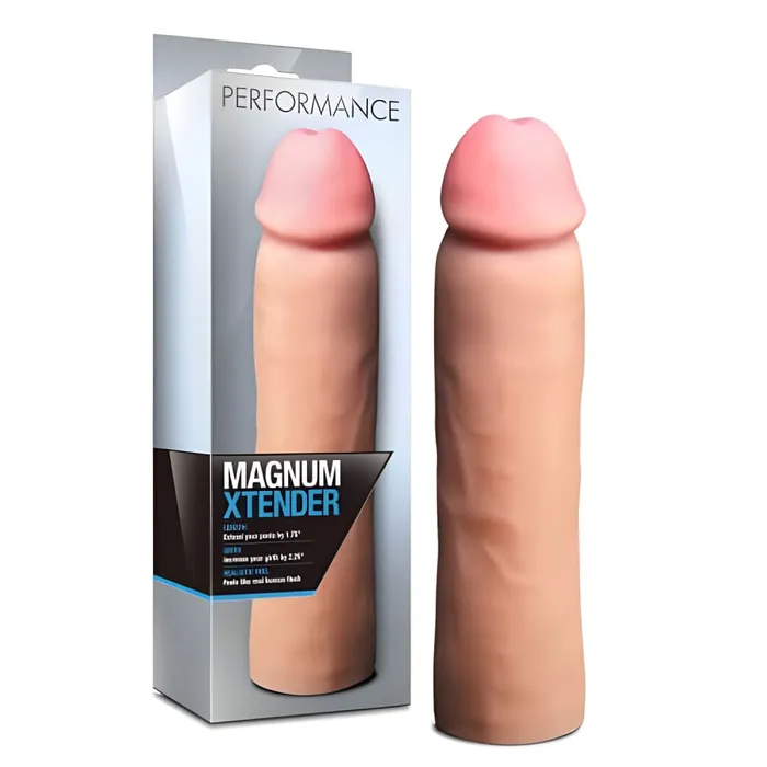Performance Magnum Realistic Girthy Penis Extender Blush Novelties Male Sex Toys Performance Magnum Realistic Girthy Penis Extender Blush Novelties Male Sex Toys