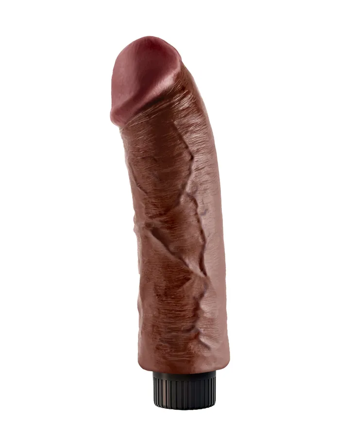 Pipedream Dildos King Cock 8Inch Vibrating Cock Brown Pipedream Dildos King Cock 8Inch Vibrating Cock Brown