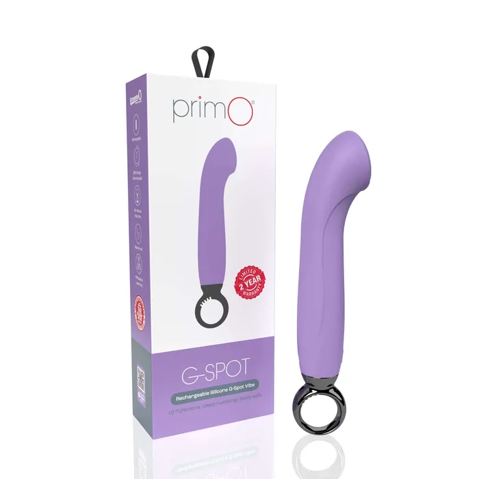 Primo GSpot Rechargeable Vibrator Lilac Screaming O Female Sex Toys