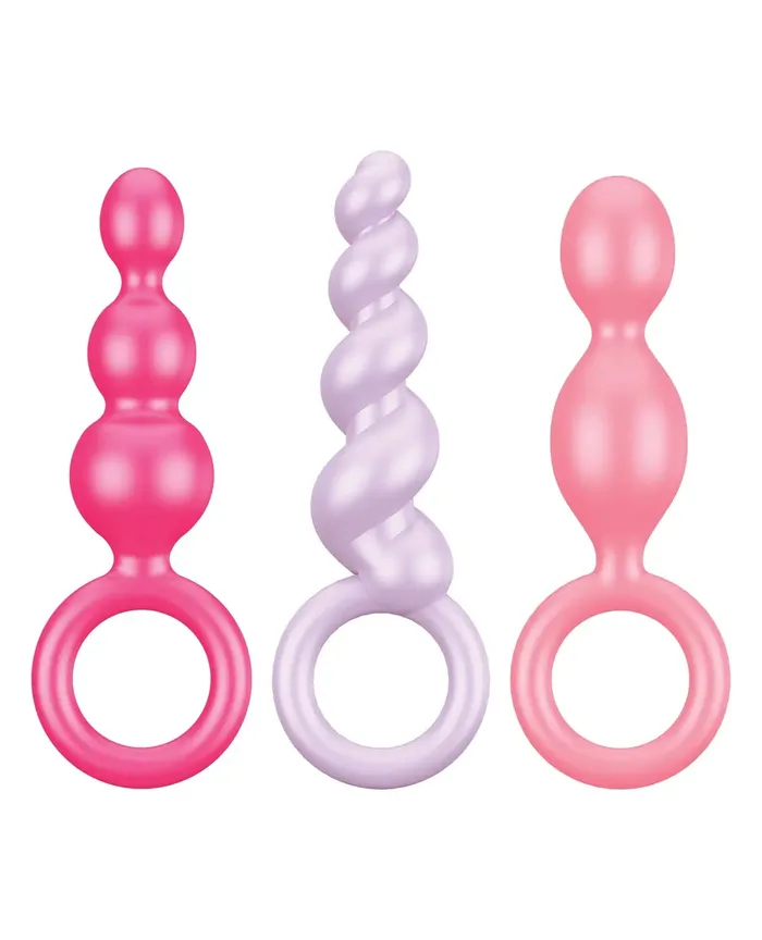 Satisfyer Anal Satisfyer Booty Call set of 3 Colored Anal Plug Set