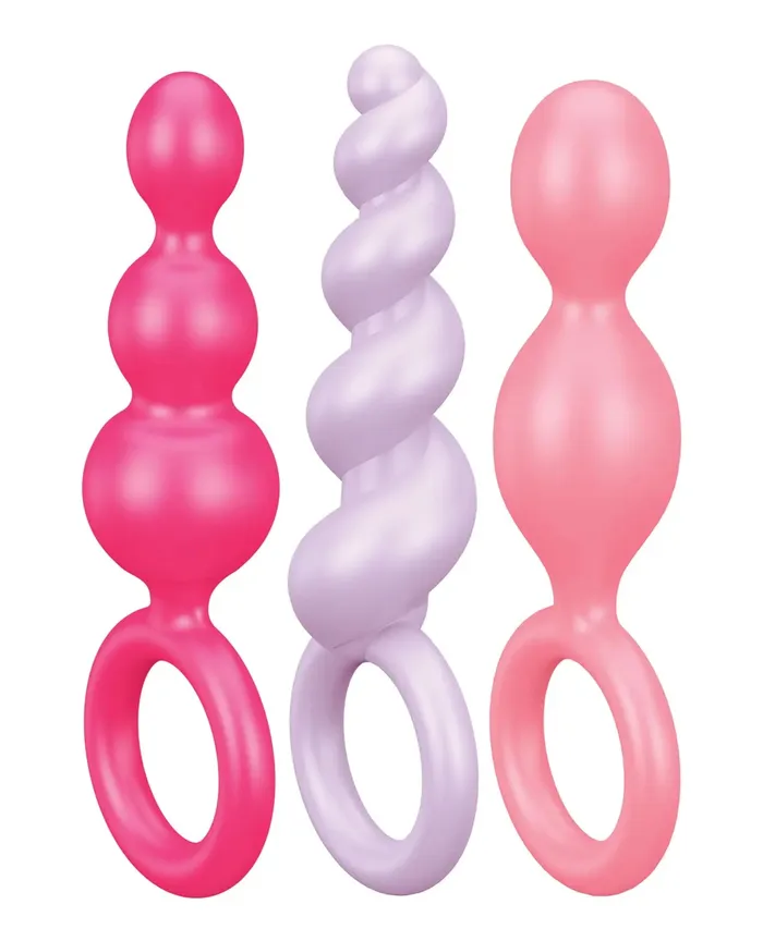 Satisfyer Anal Satisfyer Booty Call set of 3 Colored Anal Plug Set