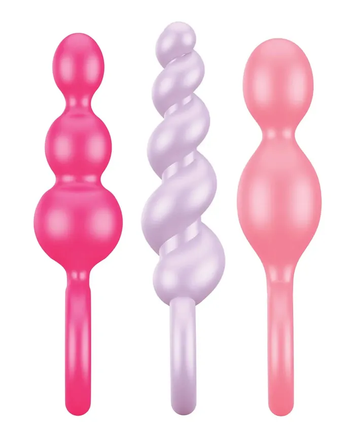 Satisfyer Anal Satisfyer Booty Call set of 3 Colored Anal Plug Set