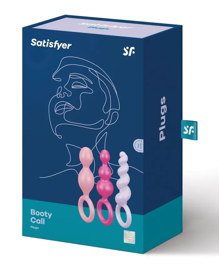 Satisfyer Anal Satisfyer Booty Call set of 3 Colored Anal Plug Set