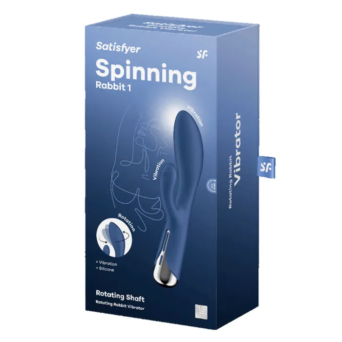 Satisfyer Spinning Rabbit 1 Blue Vibrators