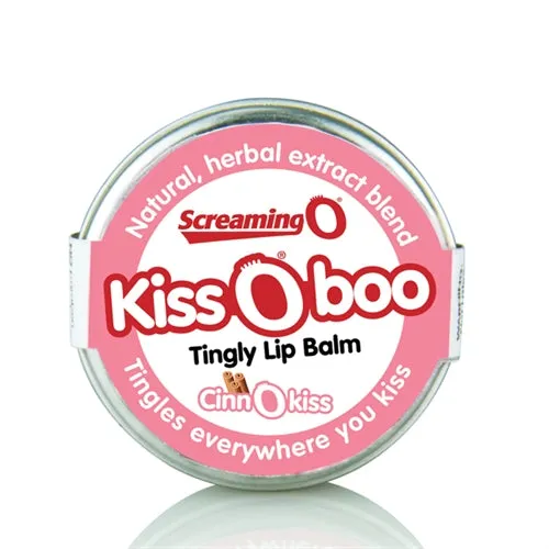 Screaming O Vibrators Kissoboo Tingly Lip Balm Each Cinnokiss