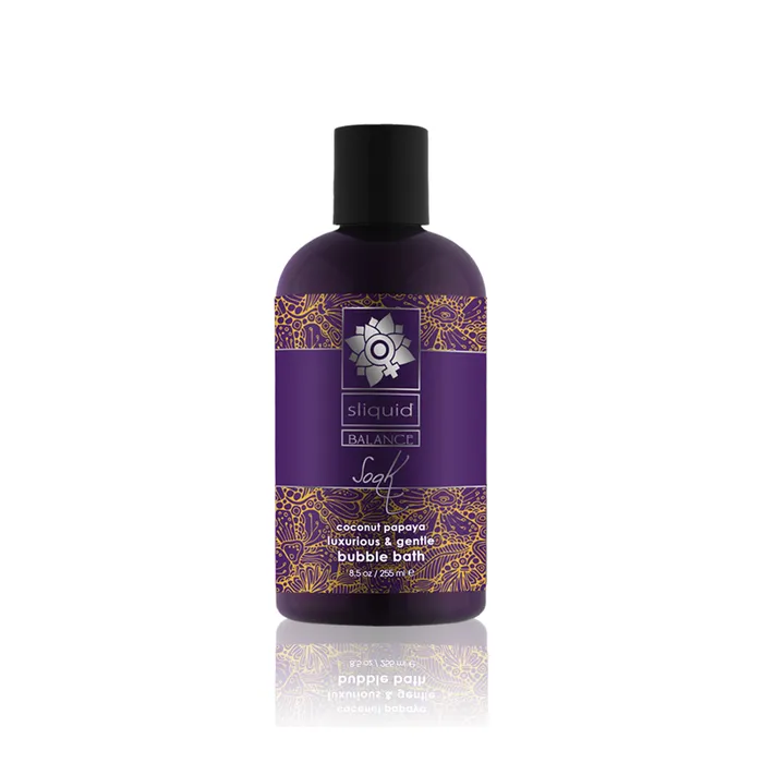 Sliquid Vibrators Balance Soak Coconut Papaya 85oz