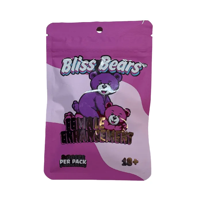 Vibrators Boner Bears New Bliss Bears Gummies for Women Pink 20 Packs Display 6 Gummies per Pack Female Enhancement