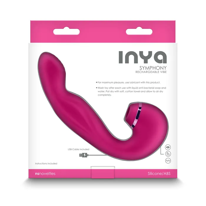 Vibrators nsnovelties Inya Symphony Pink Vibrators nsnovelties Inya Symphony Pink