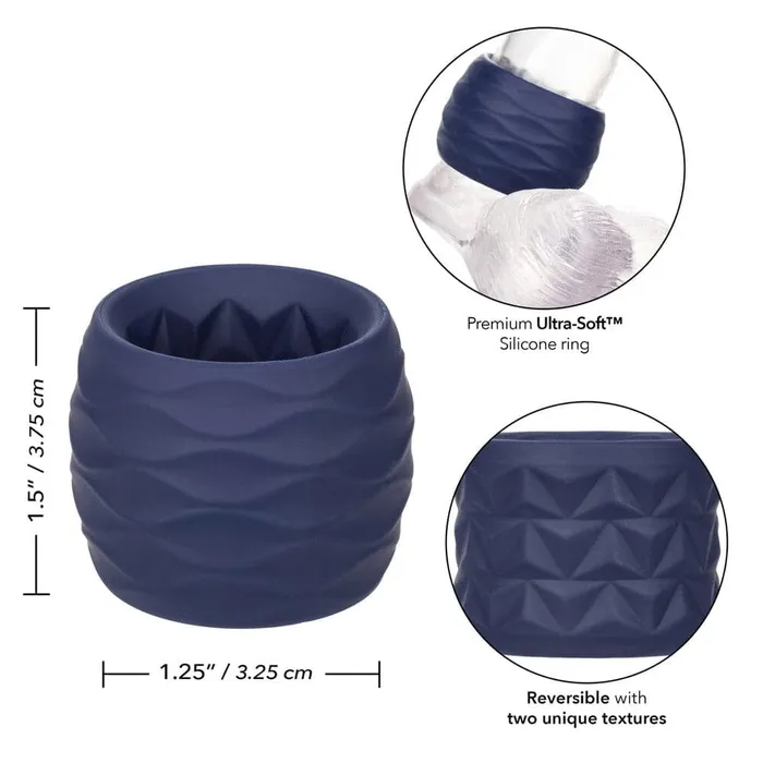 Viceroy Reverse Endurance Silicone Cock Ring California Exotic Male Sex Toys