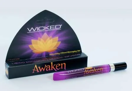 Wicked Sensual Care Couples Awaken Stimulating Clitoral Massaging Gel 03 Fl Oz 86ml Wicked Sensual Care Couples Awaken Stimulating Clitoral Massaging Gel 03 Fl Oz 86ml