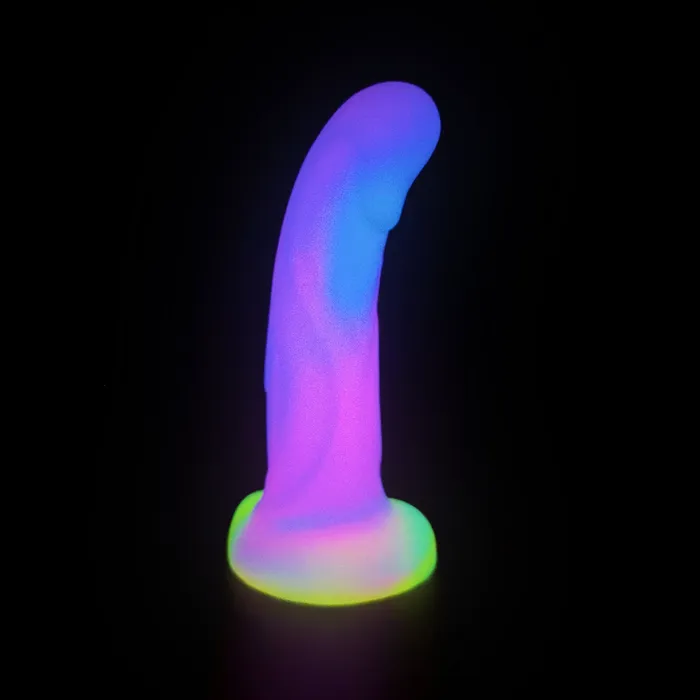  Anal 6 Inch Glow In The Dark Anal Dildo