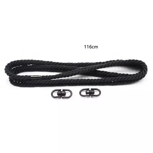 Anal Idea 2344DL Black Rope Hogtie Cuffs