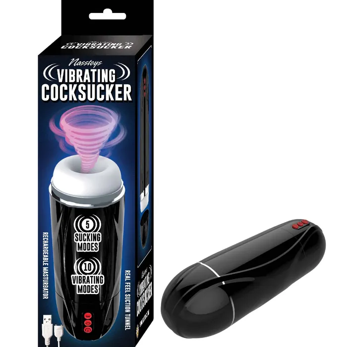 Anal Nasstoys Vibrating Cocksucker Black