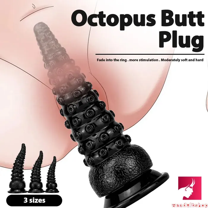 Anal Weadultshop 602in 705in 826in XML Tentacle Octopus Dildo For Anal Sex