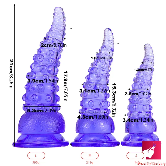 Anal Weadultshop 602in 705in 826in XML Tentacle Octopus Dildo For Anal Sex