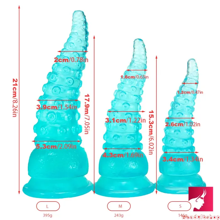 Anal Weadultshop 602in 705in 826in XML Tentacle Octopus Dildo For Anal Sex