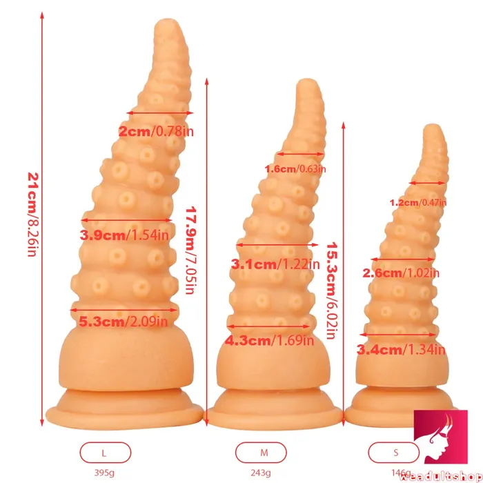 Anal Weadultshop 602in 705in 826in XML Tentacle Octopus Dildo For Anal Sex
