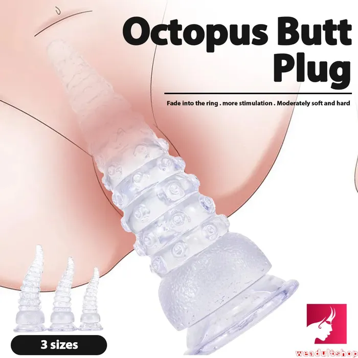Anal Weadultshop 602in 705in 826in XML Tentacle Octopus Dildo For Anal Sex