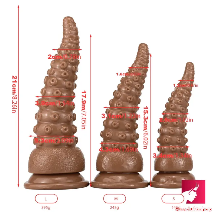 Anal Weadultshop 602in 705in 826in XML Tentacle Octopus Dildo For Anal Sex
