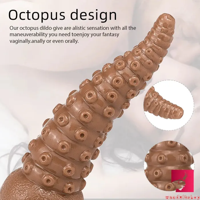 Anal Weadultshop 602in 705in 826in XML Tentacle Octopus Dildo For Anal Sex