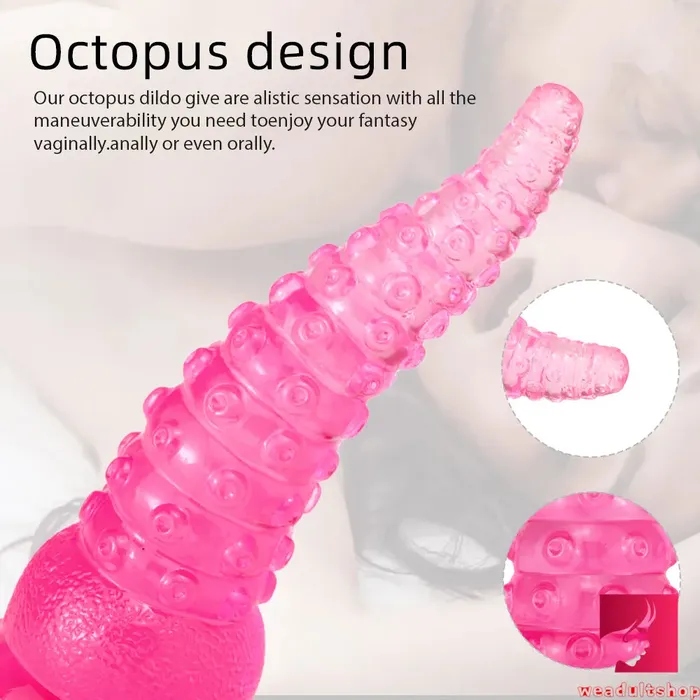 Anal Weadultshop 602in 705in 826in XML Tentacle Octopus Dildo For Anal Sex
