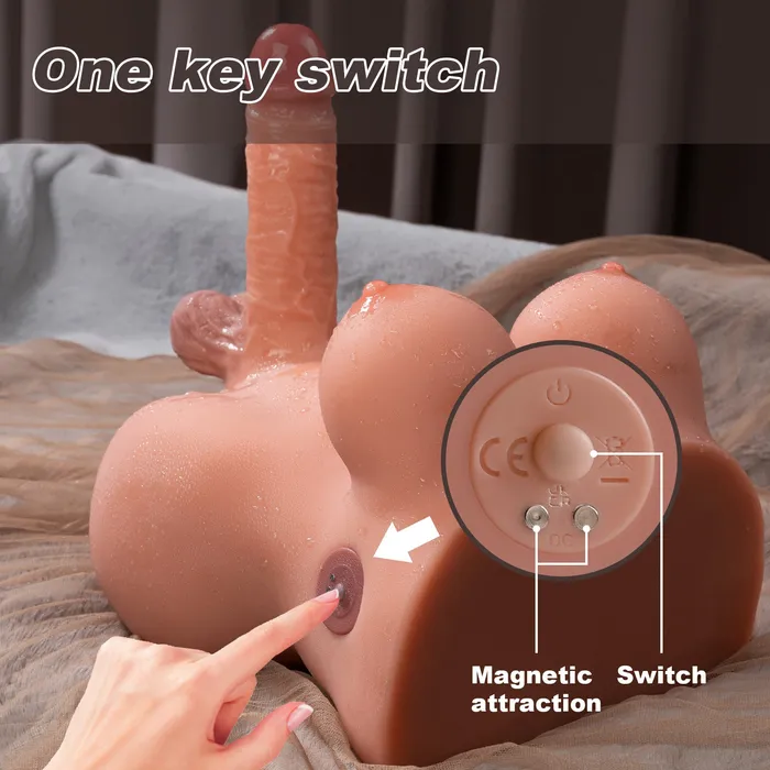 Automatic Thrusting Shemale Torso Sex Doll Male Sex Toys