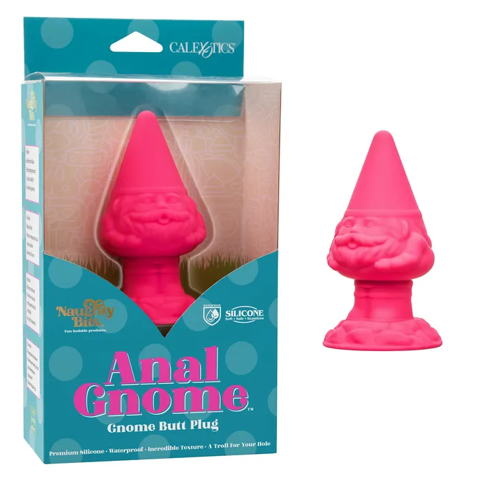 CalExotics Anal Naughty Bits Anal Gnome Gnome Butt Plug Pink CalExotics Anal Naughty Bits Anal Gnome Gnome Butt Plug Pink