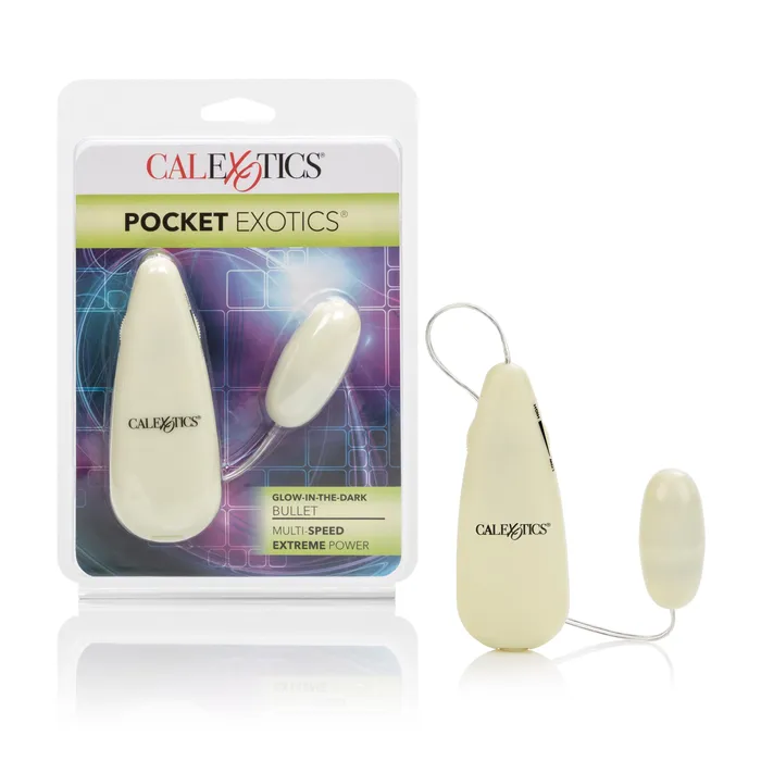 Calexotics GlowintheDark Vibrating Bullet Your Secret Nighttime Adventure Female Sex Toys
