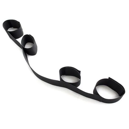 Couples 9763M Beginners Connected Cuffs Bondage Set LAST CHANCE Final Closeout Moonwell