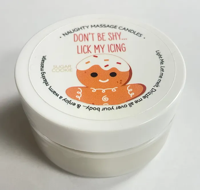 Couples Sale Dont Be Shy Lick My Icing Massage Candle Sugar Cookie 17 Oz