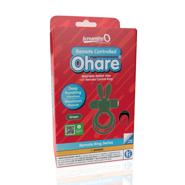Couples Screaming O Screaming O Remote Controlled Ohare Vibrating Ring Green Couples Screaming O Screaming O Remote Controlled Ohare Vibrating Ring Green