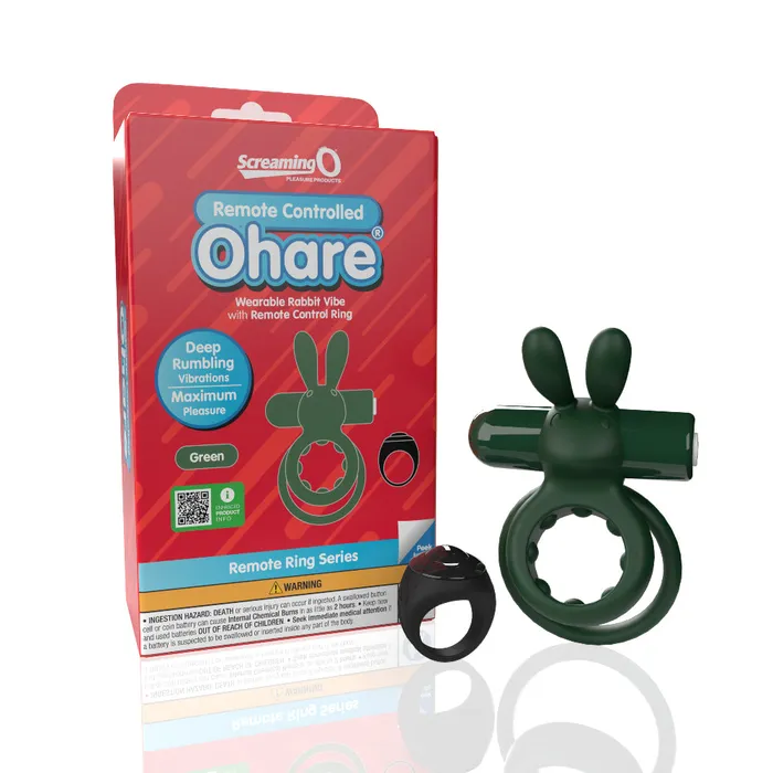 Couples Screaming O Screaming O Remote Controlled Ohare Vibrating Ring Green Couples Screaming O Screaming O Remote Controlled Ohare Vibrating Ring Green