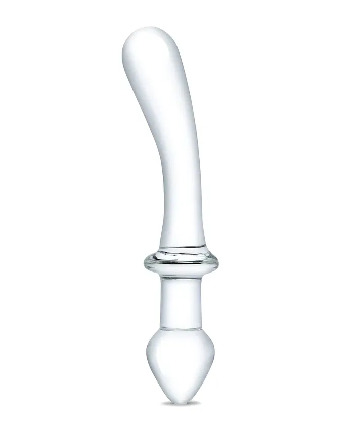 Dildos Electric Novelties 9 Inch Classic Curved DualEnded Dildo Clear