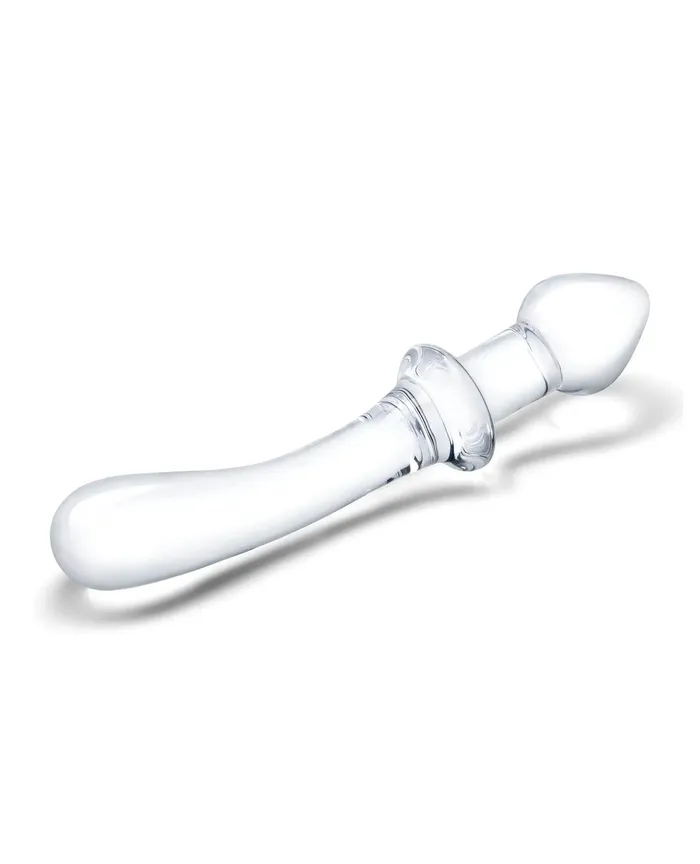 Dildos Electric Novelties 9 Inch Classic Curved DualEnded Dildo Clear Dildos Electric Novelties 9 Inch Classic Curved DualEnded Dildo Clear