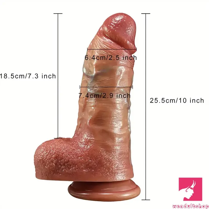 Dildos Weadultshop 10in Thick Big Realistic Silicone Dual Density Dildo For Anal Love Sex