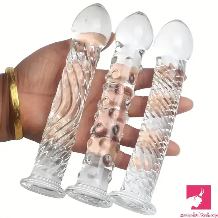 Dildos Weadultshop 69in Clear Real Glass Crystal Dildo For GSpot Vaginal Sex Orgasm Dildos Weadultshop 69in Clear Real Glass Crystal Dildo For GSpot Vaginal Sex Orgasm