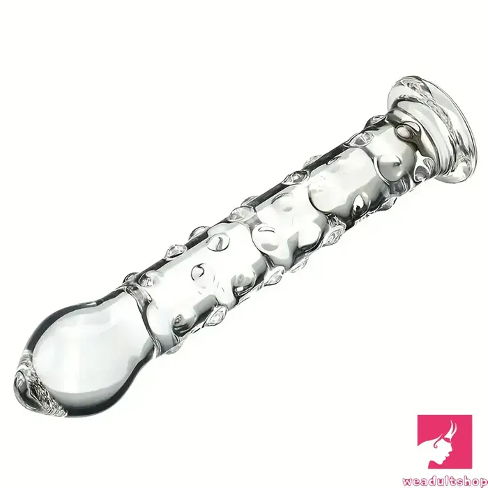 Dildos Weadultshop 69in Clear Real Glass Crystal Dildo For GSpot Vaginal Sex Orgasm