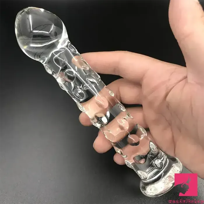 Dildos Weadultshop 69in Clear Real Glass Crystal Dildo For GSpot Vaginal Sex Orgasm