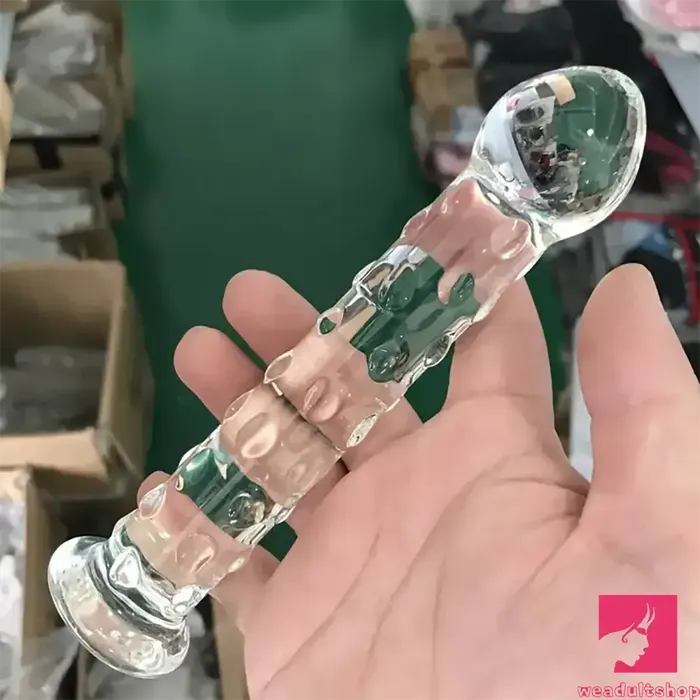 Dildos Weadultshop 69in Clear Real Glass Crystal Dildo For GSpot Vaginal Sex Orgasm
