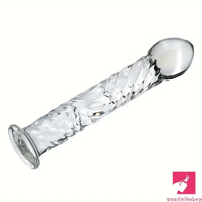Dildos Weadultshop 69in Clear Real Glass Crystal Dildo For GSpot Vaginal Sex Orgasm