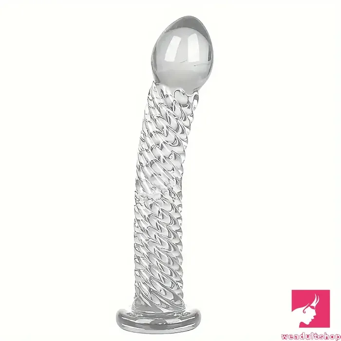 Dildos Weadultshop 69in Clear Real Glass Crystal Dildo For GSpot Vaginal Sex Orgasm