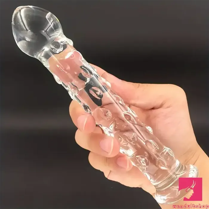 Dildos Weadultshop 69in Clear Real Glass Crystal Dildo For GSpot Vaginal Sex Orgasm