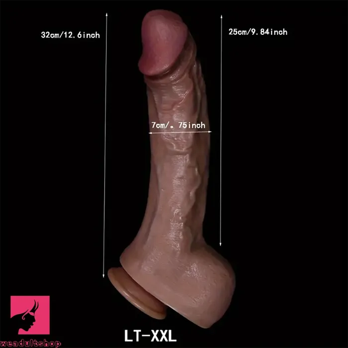 Dildos Weadultshop 984in 11in 126in Realistic Silicone Soft Large Dildo For Female Love