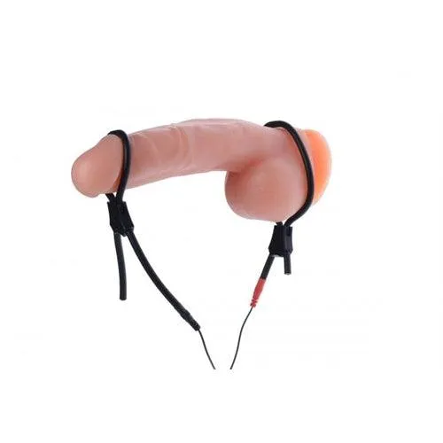 Dildos XR Brands Vigor II Electro Stim Cock and Balls Ties Frenum Electro Stimulator Dildos XR Brands Vigor II Electro Stim Cock and Balls Ties Frenum Electro Stimulator
