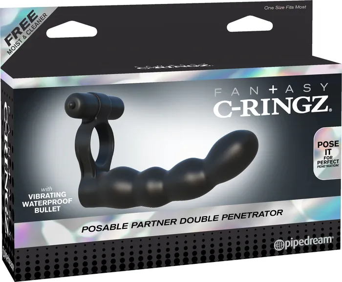 Double Fun Bendable Vibrating Ring for Exciting Adventures Pipedream Male Sex Toys