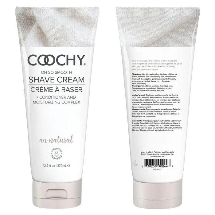 Female Sex Toys Classic Brands Coochy Shave Cream Au Natural 125 Fl Oz Female Sex Toys Classic Brands Coochy Shave Cream Au Natural 125 Fl Oz