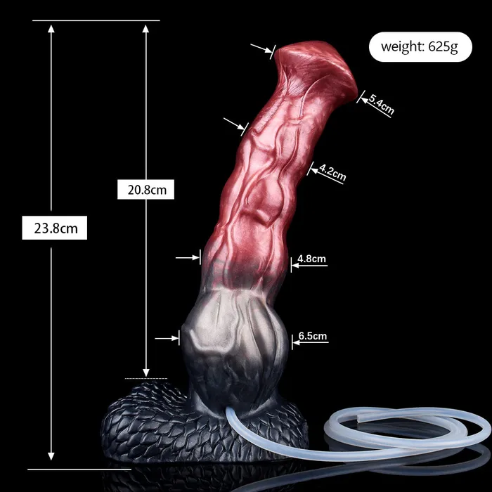  Female Sex Toys dildos that cum Horse Thick Nodule Fantasy