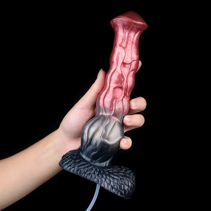  Female Sex Toys dildos that cum Horse Thick Nodule Fantasy